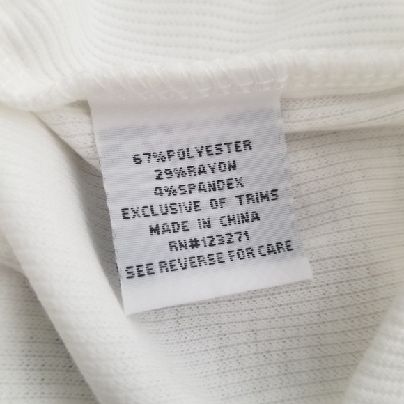 Forever 21 Ribbed Lace Up Cropped Knit White Cami Size Medium. - Picture 7 of 7